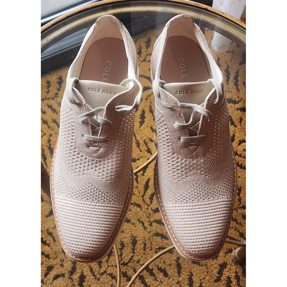 $178 Cole Haan Women's Øriginal Grand Stitchlite Platform Wingtip Oxfords Sz 10B